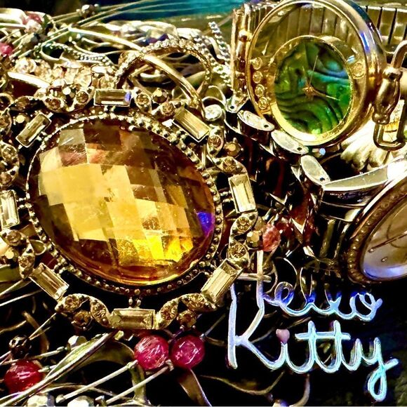 5 Pcs vintage 2 modern jewelry lot – All Wearable 7.19A - Picture 6 of 12